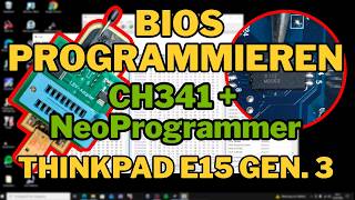 Thinkpad E15 Bios Flashen Mit Ch341A Neoprogrammer Tutorial Winbond 74M25Jweiq