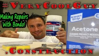 How To Use Bondo All Purpose Putty