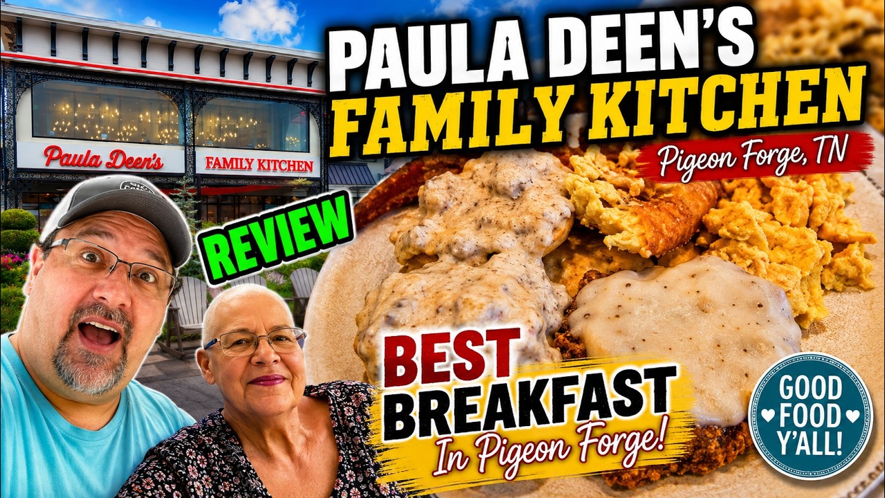 We Tried Paula Deen’s Family Kitchen BREAKFAST in Pigeon Forge, TN! Is It Worth the Hype?