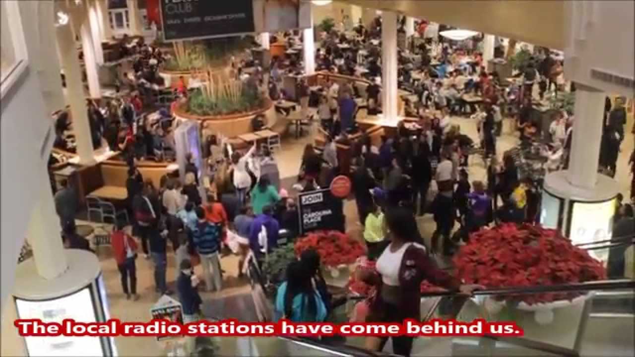 Flash mob christmas music