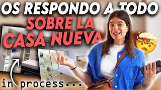 ¿Cuántos metros tiene la nueva casa? ¿Cuánto os ha costado? ¿Como es el vestidor?Q&A y house tour!