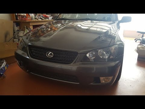 How To install new Lexus is300 Headlights!!