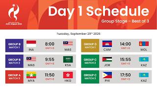 🔴 LIVE | ASIAN GAMES 2026 DAY 1 | (BM)