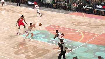 CRAZY ALLEY OOP AND BLOCK!!!!!