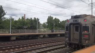 NJ Transit Train 7828 &amp; Acela Express 2249 With New Alstom Avelia Liberty (Acela 21) at Hamilton 