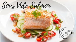 How to SOUS VIDE SALMON recipe