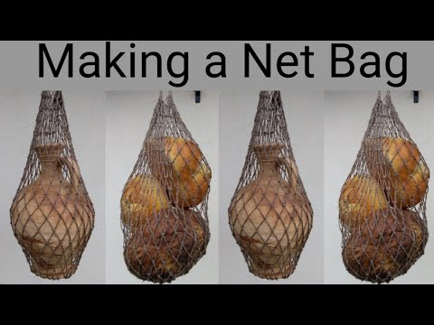 Video: How To Weave A String Bag