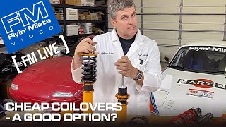 Cheap coilovers - a good option? (FM Live)