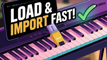 How to Load and Import a Library on Yamaha MODX & Montage – Step by Step