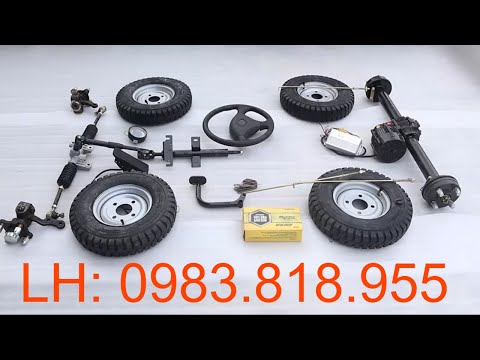 Trọn bộ phụ tùng tự chế ô tô điện 4 bánh giá siêu rẻ - Giá 6300k LH 0983818955