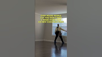 Do you really need a home inspection on a new construction? #shorts #homeinspectioncantonga