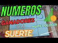 NÚMEROS DE LA SUERTE GANADORES DE LA SUERTE PARA HOY SÁBADO 15 DE MARZO