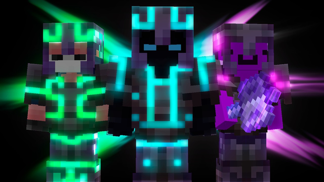 Mistrul Shield Unstable SMP's Newest Armor trim designs - YouTube