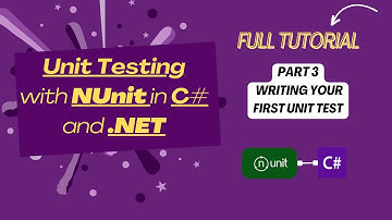 Master Unit Testing in C# & .NET with NUnit - First Unit Test (Part 3)