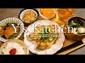【夜ごはん】ぶりのバタポン＆さつま揚げと小松菜煮＆豆腐とわかめの味噌汁