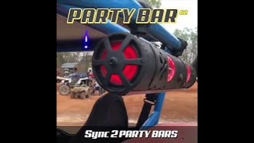 Bazooka G2 Party Bars feature Audio Sync and Wireless Dashboard Control