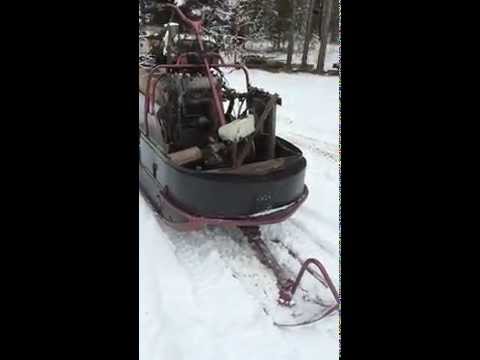 Снегоход 'Буран' с
