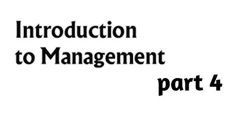 sybcom semester 3 commerce/ commerce subject/ chp 1 introduction to management (part 4)