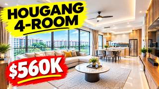 Spacious 4-Room HDB at Hougang St 91 | Within 1KM Rosyth School ($560k)