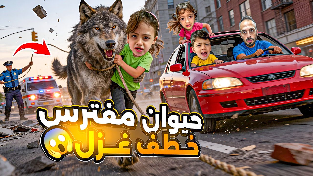 حيوان مفترس اخد غزل من لبيت😱دمر المدينه اشتغلو اصوات الانذار(منشان نهرب!اخطر يوم😰‎‏‪⁨@LoLo-Ghazal⁩‬‏