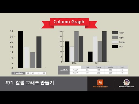 Illustrator Tutorials #71. Creating column graphs
