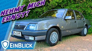 Opel Ascona C 2.0i Jubilee (1987) - ANGST vor VERÄNDERUNG? Der Ascona lässt niemanden hängen!