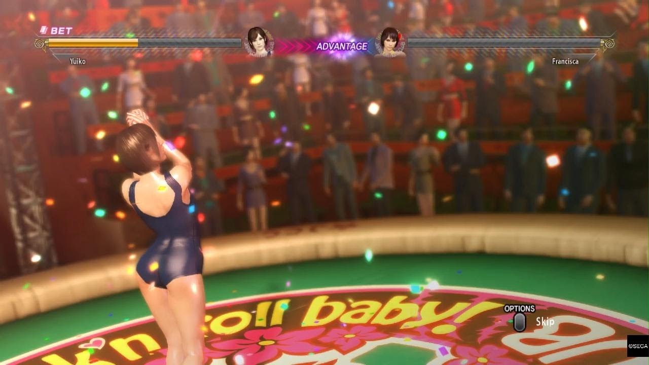 YAKUZA 0 Cat Fight Tournament Battle YouTube