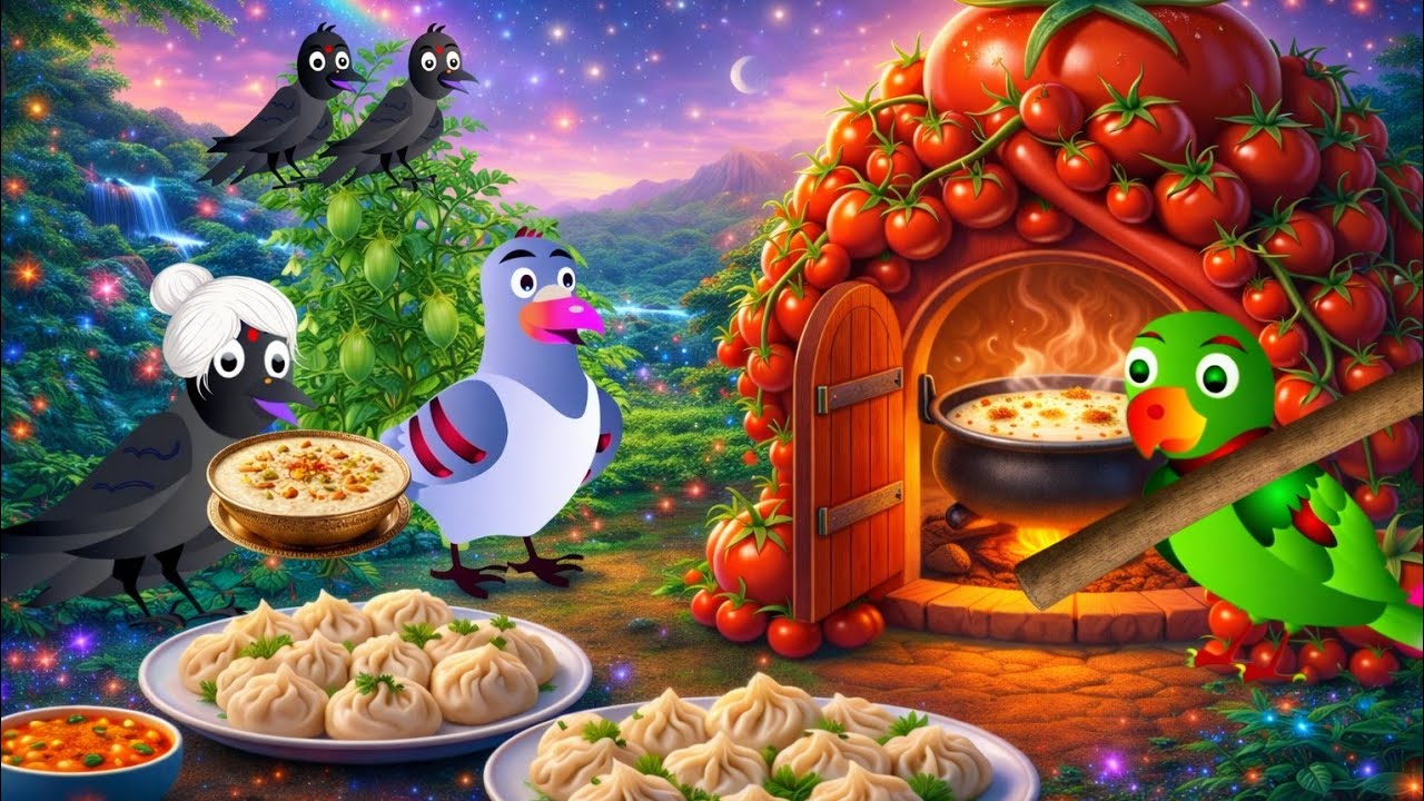 चिड़िया का टमाटर का घर | Episode Rano | Chidiya Wala Cartoon | Tuni Acchi Cartoon | Chichu TV