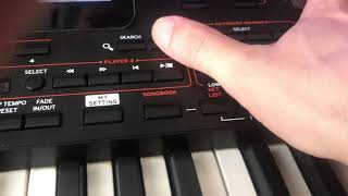 Korg pa4x basit ayar ve kayıtları Resimi