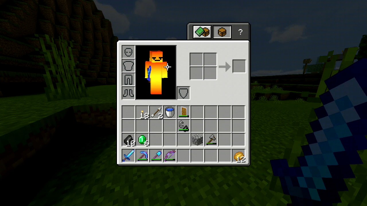 Como cerrar el inventario | minecraft tutoriales | - YouTube
