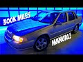 I Bought a Rare MANUAL 1998 Volvo S70 T5 with 300,000 Miles and I'm Taking it Rallycrossing