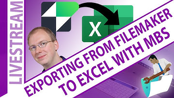 Exporting to Excel from FileMaker using MBS
