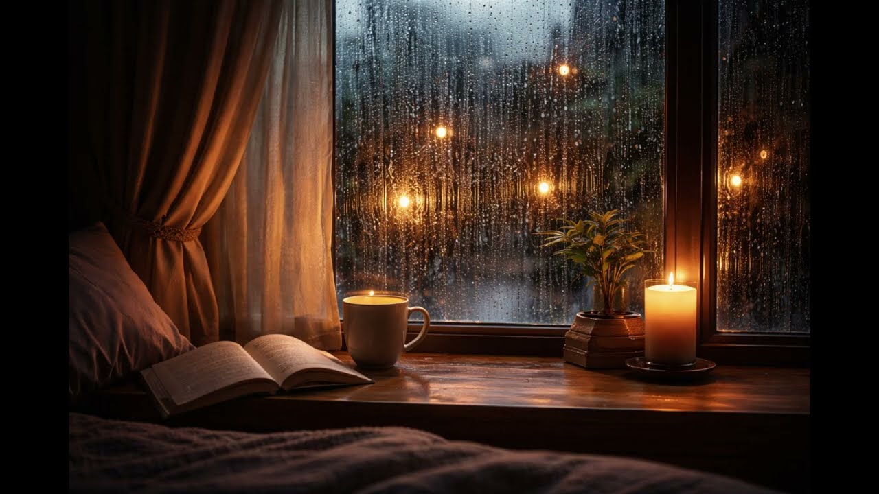 1 Hour Rain Ambience | Calm Background Sounds for Sleep & Focus