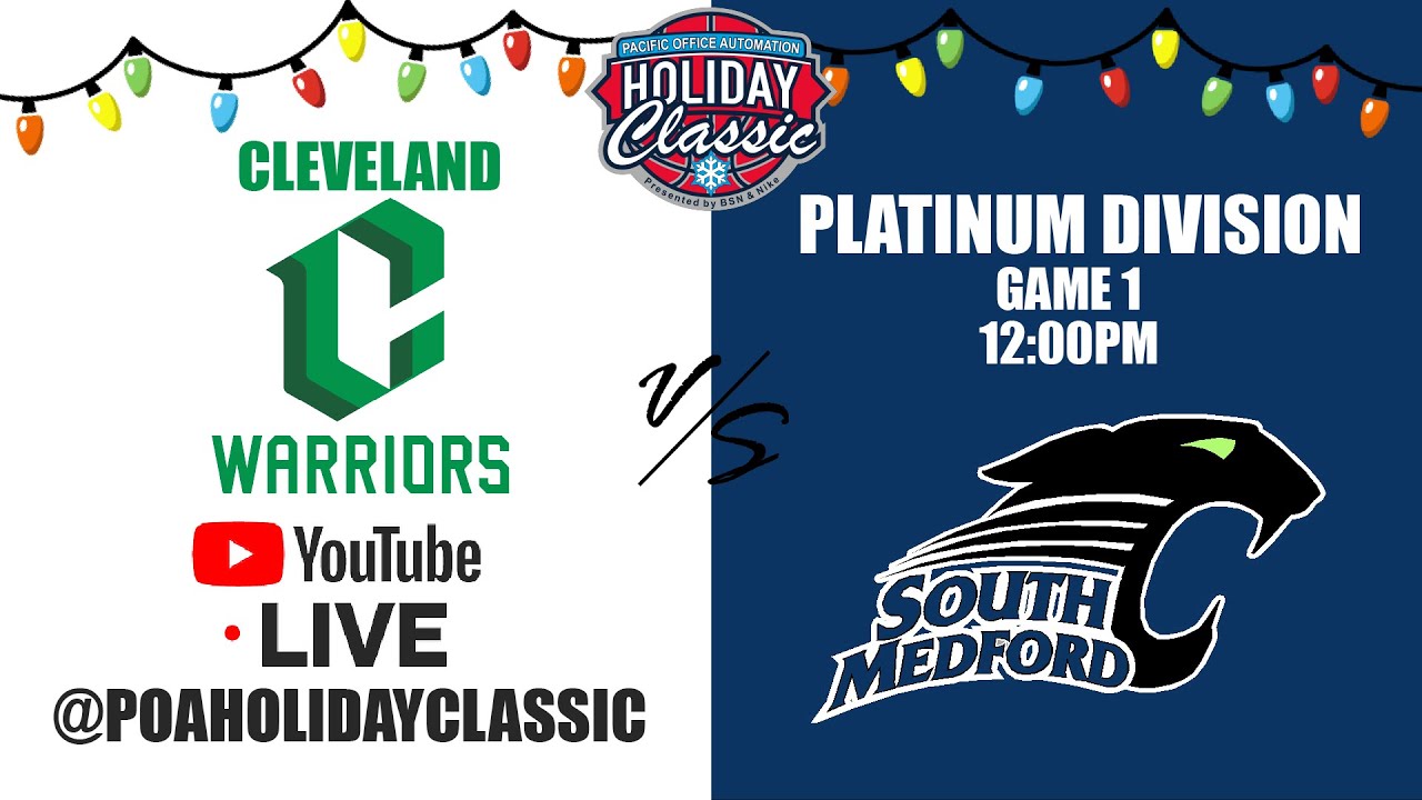 POA Holiday Classic 2023 PLATINUM BRACKET Game 1 Cleveland vs South