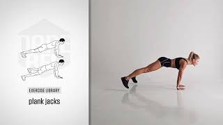 Exercise Library: Plank Jacks