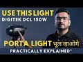 Wedding portrait के लिए best light || Digitek Continuous LED Light DCL 150W