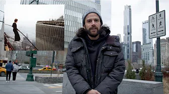 Clip: The Twin Towers Tightrope Walker