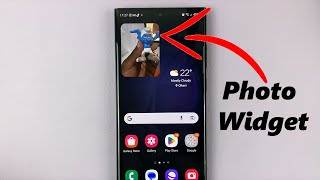 Samsung Galaxy S23's: How To Add Photo Widget On Home Screen screenshot 5