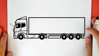 HOW TO DRAW A TRUCK by GuuhDrawings 9,575 views 2 months ago 8 minutes, 8 seconds