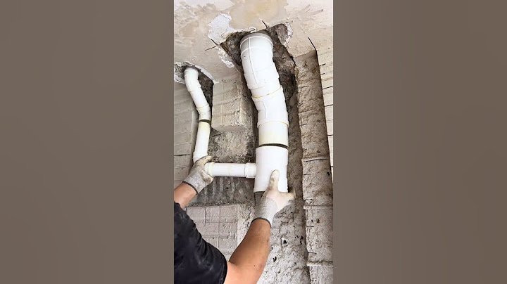 阳台排水管改造，为了美观这样改墙里面可以吗？ #水电工  #阳台排水改造 #阳台下水管改造 #水电家装水电是关键  #记录工地生活