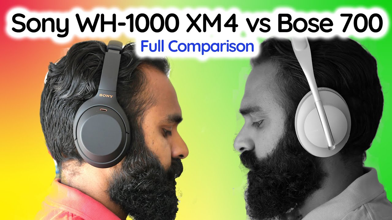 Adskille At øge Passende Versus] Sony WH-1000XM4 vs Bose NCH 700 (Active Noise Canceling) Headphones  - Which Should You Get? - YouTube