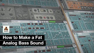 Sound Design Tutorial: How to Make a Fat Analog Bass Sound in Reason