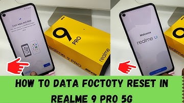 How to Data Factory Reset in REALME 9 Pro 5G| How to Reset Settings on REALME 9 Pro