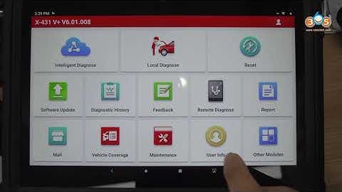 How to regiest & update LAUNCH X431 V+ HD3  - obdii365