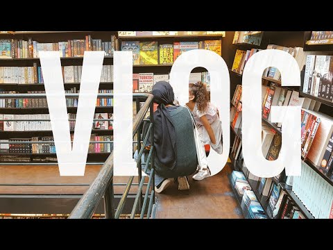 vlog librairie ? | y a du soleil et des nanas en librairie (ft. galignani, miniso, bubble tea)