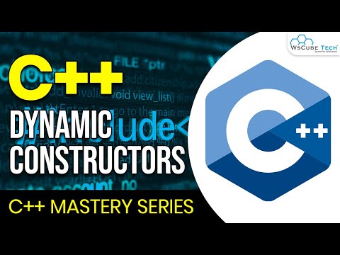 Dynamic Constructor in C++ | Syntax & Dynamic Constructors in C++ Programming with Example
