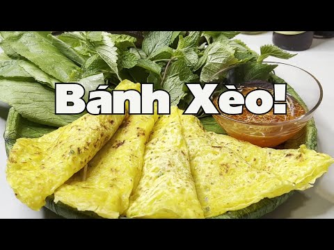 Video Bánh xèo, giòn thơm không ngờ - youtube