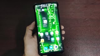 How to your the transparent wallpaper can see the components inside screenshot 3