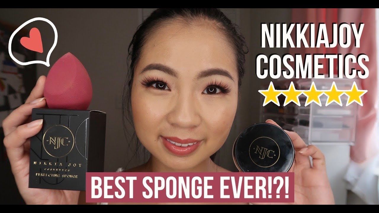 NIKKIA JOY COSMETICS FULL FACE REVIEW!!!! YouTube
