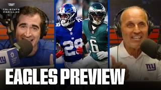 Giants vs. Eagles Week 9 & Week 18 Preview | Big Blue Kickoff Live | New York Giants